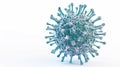 Solitary Intrusion: 3D Virus Captured in Isolation